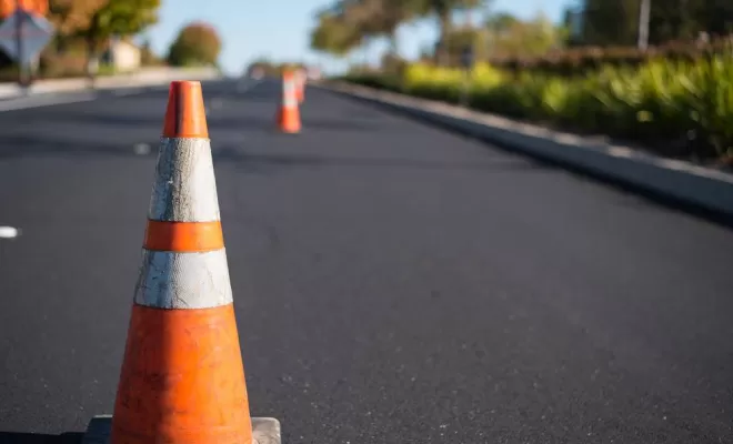 Construction de routes, Thonon-les-Bains, Seiller TP