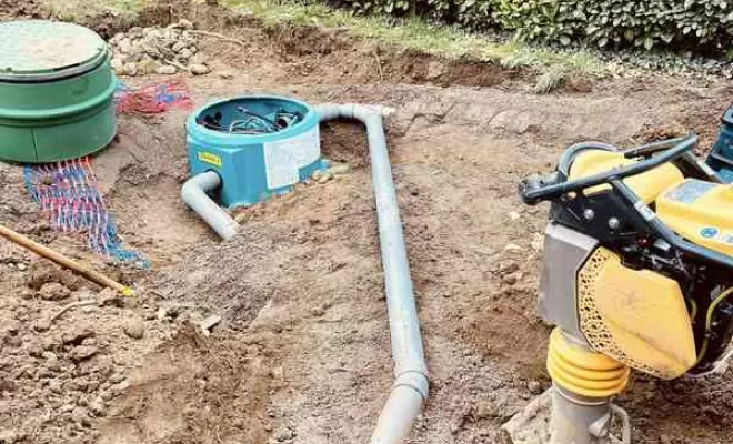 Travaux d'assainissement, Thonon-les-Bains, Seiller TP