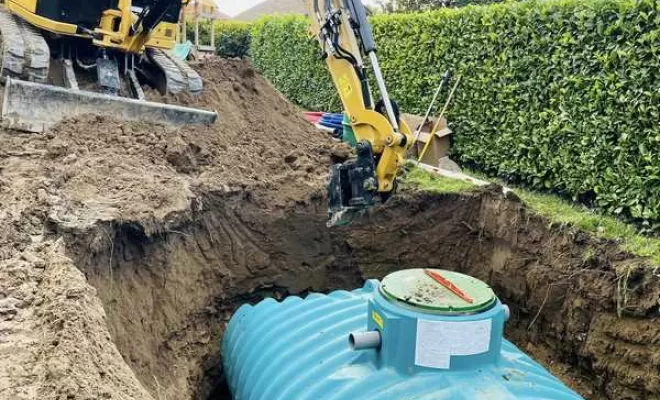 Travaux d'assainissement, Thonon-les-Bains, Seiller TP