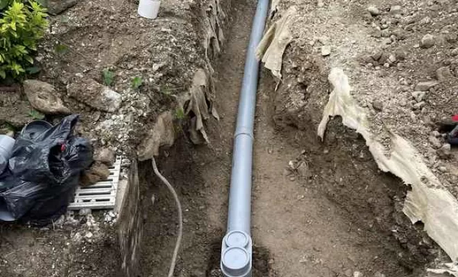 Travaux d'assainissement, Thonon-les-Bains, Seiller TP
