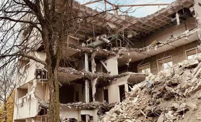 Travaux de démolition, Thonon-les-Bains, Seiller TP