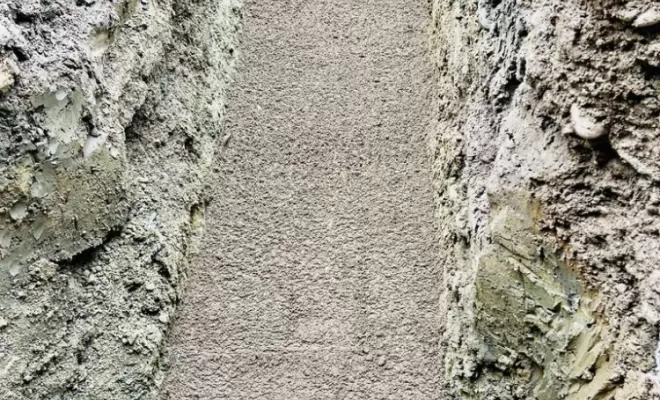 Travaux sur route principale : alimentation nouveau bâtiment avec intervention des services des eaux, Thonon-les-Bains, Seiller TP