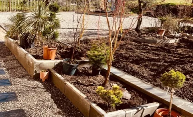 Travaux de terrassement chez un particulier à Bon-en-Chablais, Thonon-les-Bains, Seiller TP