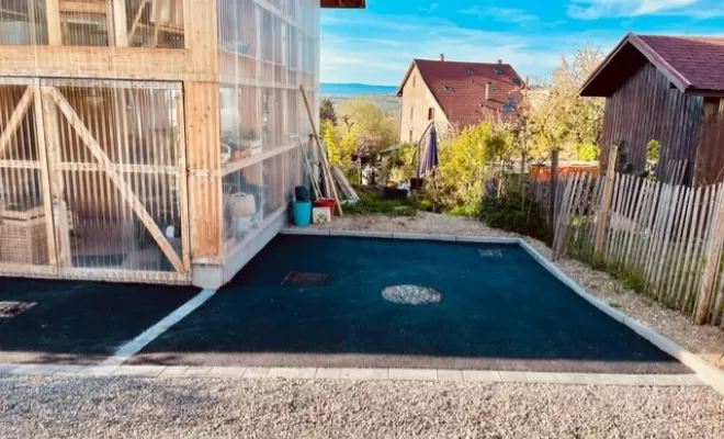 Travaux de terrassement chez un particulier à Bon-en-Chablais, Thonon-les-Bains, Seiller TP
