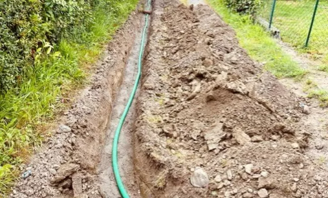 Travaux raccordement eaux pluviales mise aux normes à EXCENEVEX, Thonon-les-Bains, Seiller TP