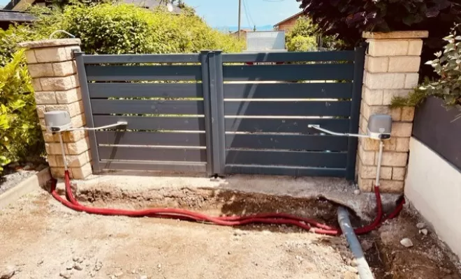 Travaux raccordement eaux pluviales mise aux normes à EXCENEVEX, Thonon-les-Bains, Seiller TP