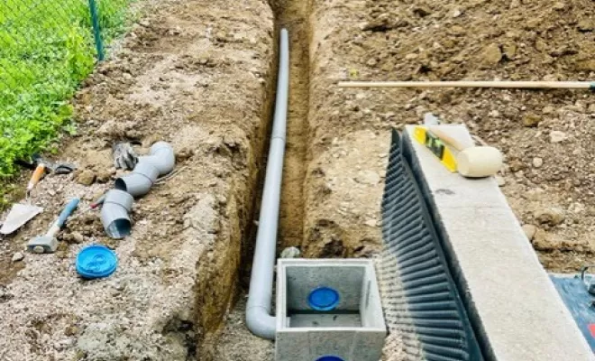 Travaux raccordement eaux pluviales mise aux normes à EXCENEVEX, Thonon-les-Bains, Seiller TP