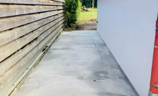 Terrassement et création d'une dalle en béton , Thonon-les-Bains, Seiller TP
