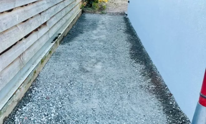 Terrassement et création d'une dalle en béton , Thonon-les-Bains, Seiller TP